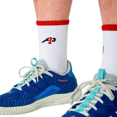 Medias Lok A1 Padel Fishlake Blanco 1 Par