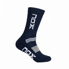 Medias Nox Pro Azul Blanco 1 Par