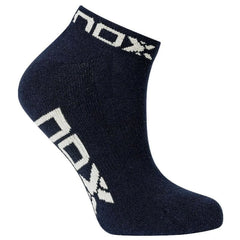 Medias Nox Tobilleras Blanco Marino x1 Par