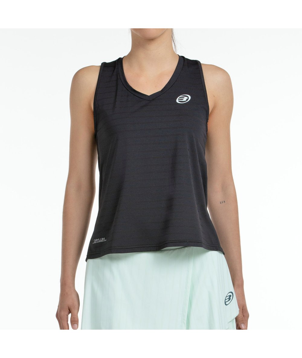 Camiseta Bullpadel Mujer Adies Negra
