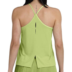 Camiseta Bullpadel Mujer Bines Amarillo Fluor