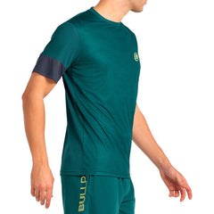 Camiseta Bullpadel Leido Verde Oscuro