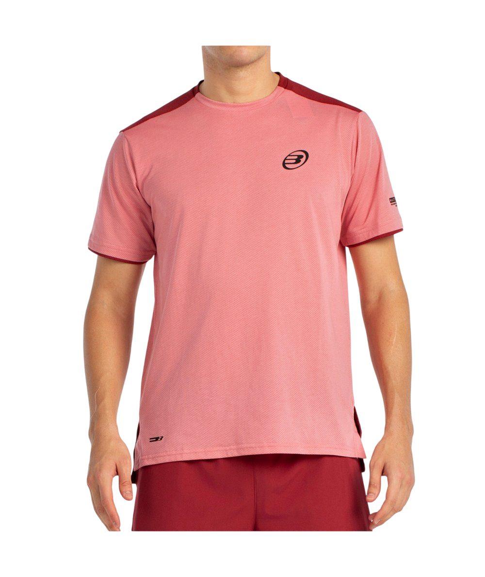Camiseta Bullpadel Marsic Hibisco Melange