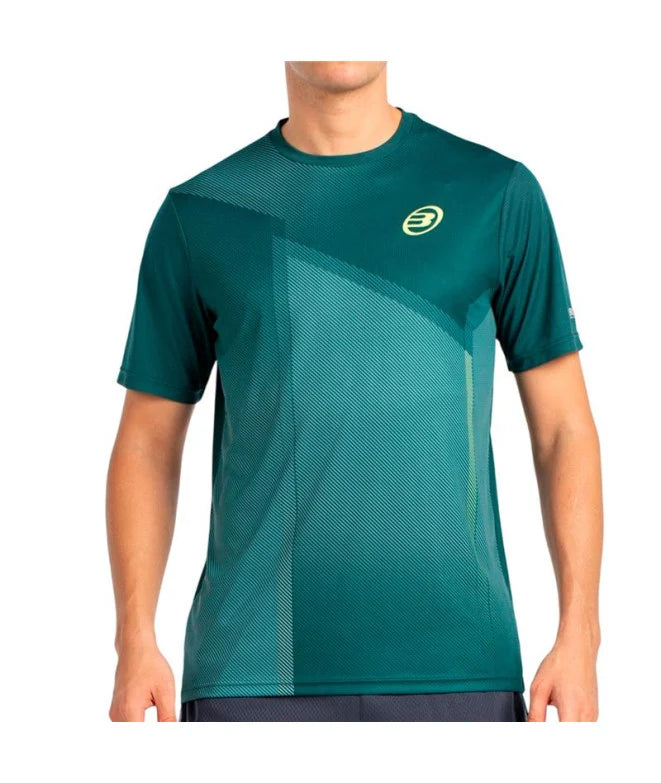 Camiseta Bullpadel Lagar Verde Oscuro