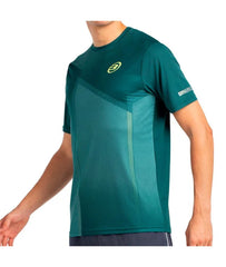 Camiseta Bullpadel Lagar Verde Oscuro