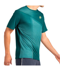 Camiseta Bullpadel Lagar Verde Oscuro
