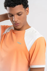 Camiseta Nox Pro Mock Naranja Degraded