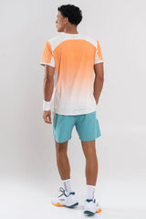 Camiseta Nox Pro Mock Naranja Degraded