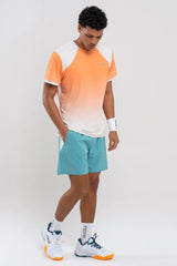 Camiseta Nox Pro Mock Naranja Degraded