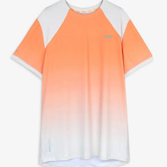 Camiseta Nox Pro Mock Naranja Degraded