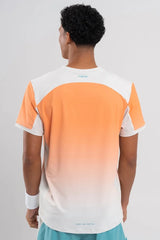 Camiseta Nox Pro Mock Naranja Degraded