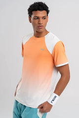 Camiseta Nox Pro Mock Naranja Degraded