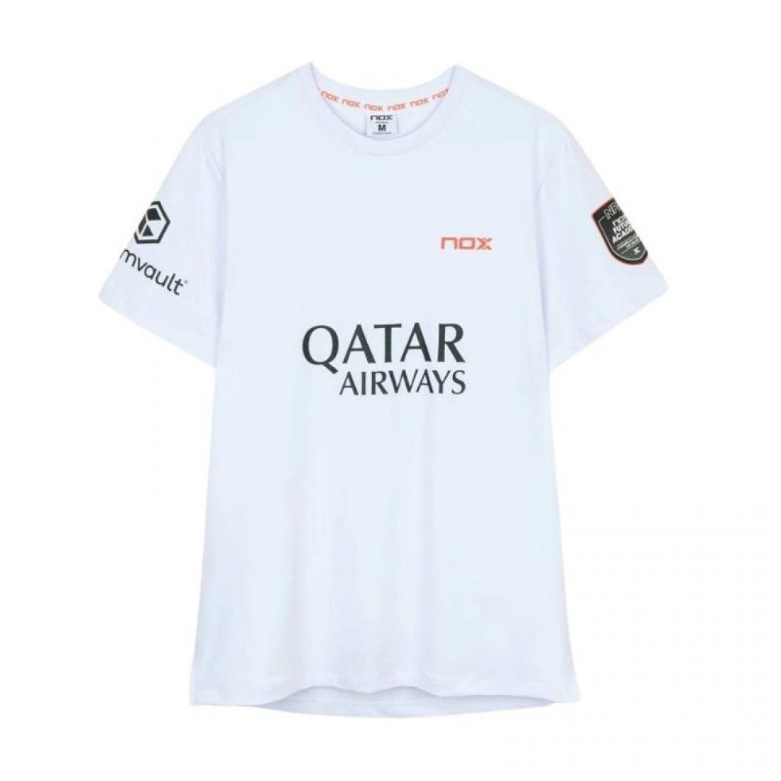 Camiseta Nox Agustin Tapia Sponsors AT10 Blanco 2026
