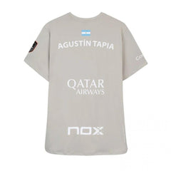 Camiseta Nox Agustin Tapia Sponsors AT10 Gris 2026