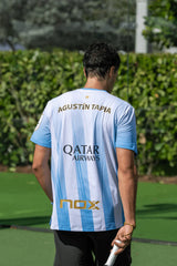 Camiseta Nox Agustin Tapia Sponsors AT10 Azul Claro