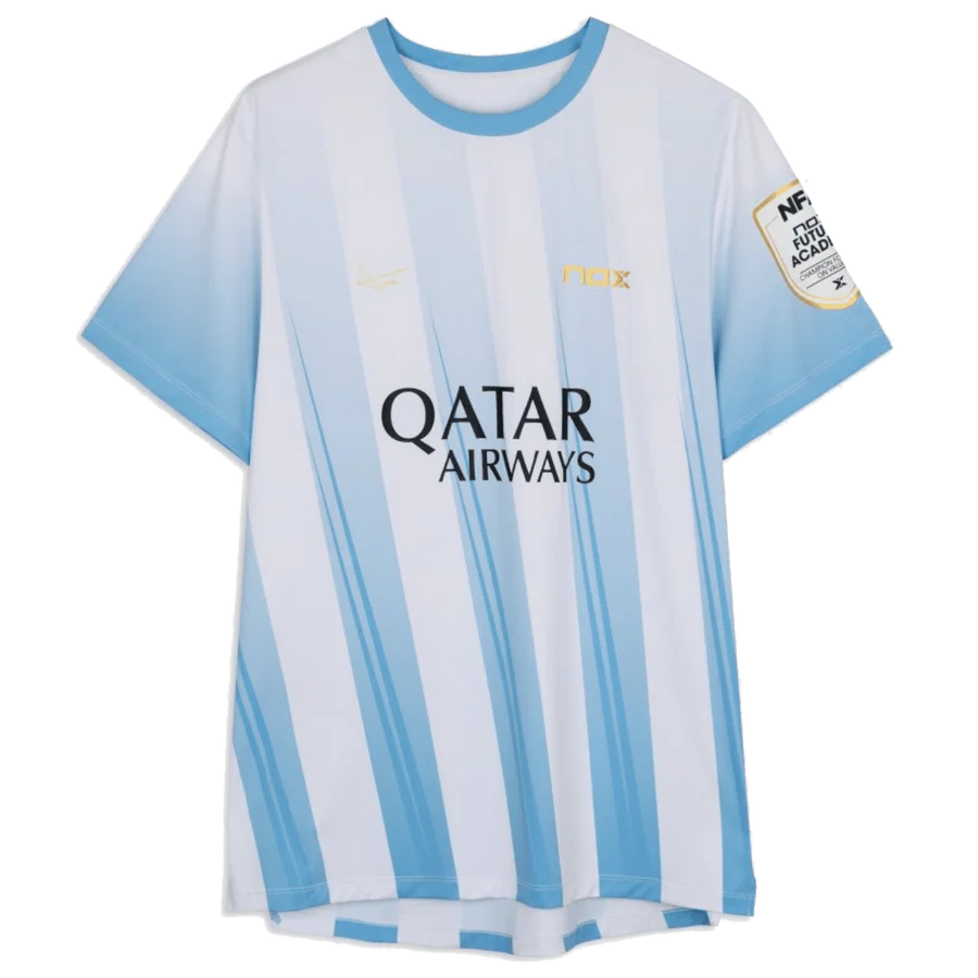 Camiseta Nox Agustin Tapia Sponsors AT10 Azul Claro