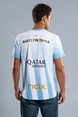Camiseta Nox Agustin Tapia Sponsors AT10 Azul Claro