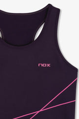 Camiseta Nox Pro Tirantes Blackberry Mujer