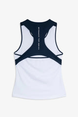 Camiseta Nox Tirantes Blanca/Azul Mujer