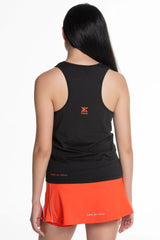 Camiseta Tirantes Mujer TEAM Negro