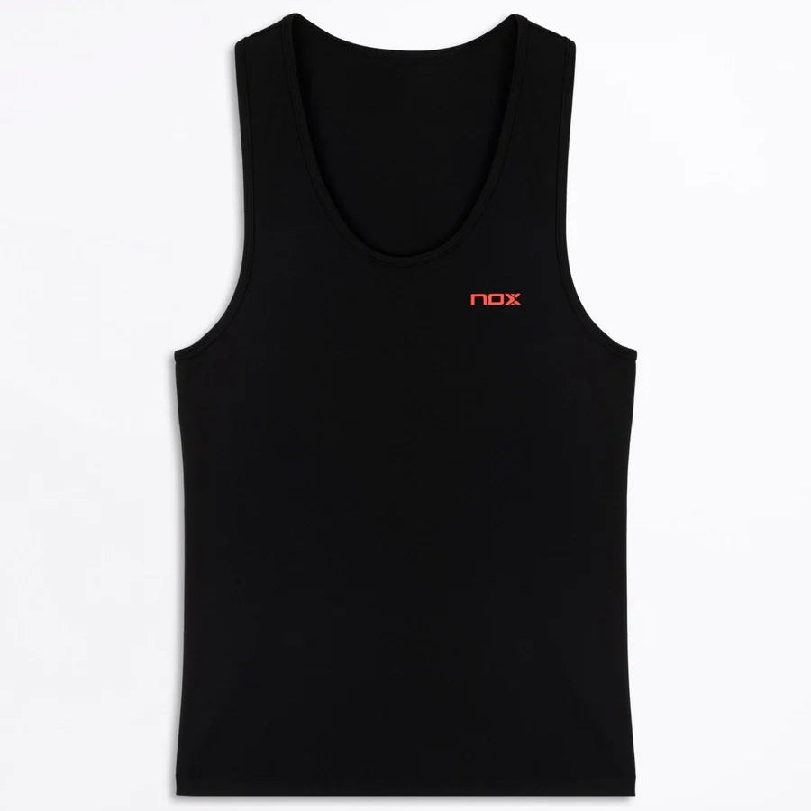 Camiseta Nox Tirantes Negra Mujer