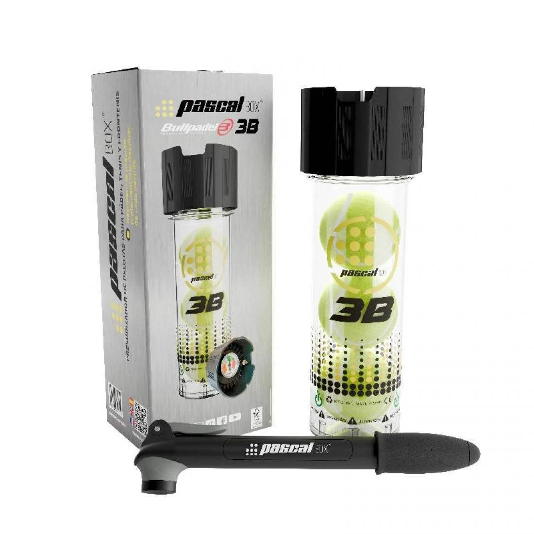 Tubo Presurizador Bullpadel Pascal Box