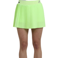 Falda Bullpadel Mujer Badea Amarillo Fluor