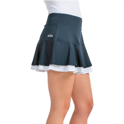 Falda Bullpadel Mujer Tejas Azul Marino