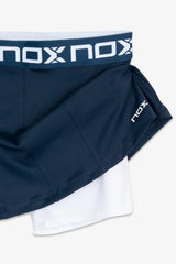 Falda Nox Azul Oscuro Mujer
