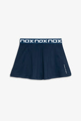 Falda Nox Azul Oscuro Mujer