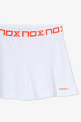 Falda Nox Team Blanca Mujer