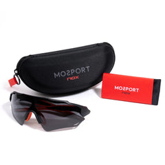 Gafas Deportivas NOX/MO COPPI Nerbo Negro/Rojo