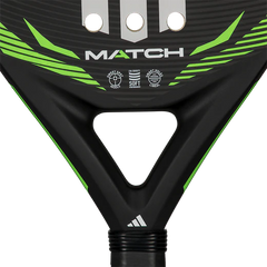 Pala Adidas Match Black-Green 2026