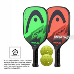 Pack Pickleball Head Flash