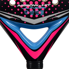 Pala Adidas Arrow Hit Junior Blanco Rosa