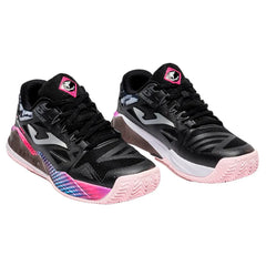 Zapato de Padel Joma Spin Lady 2601 Negro Mujer