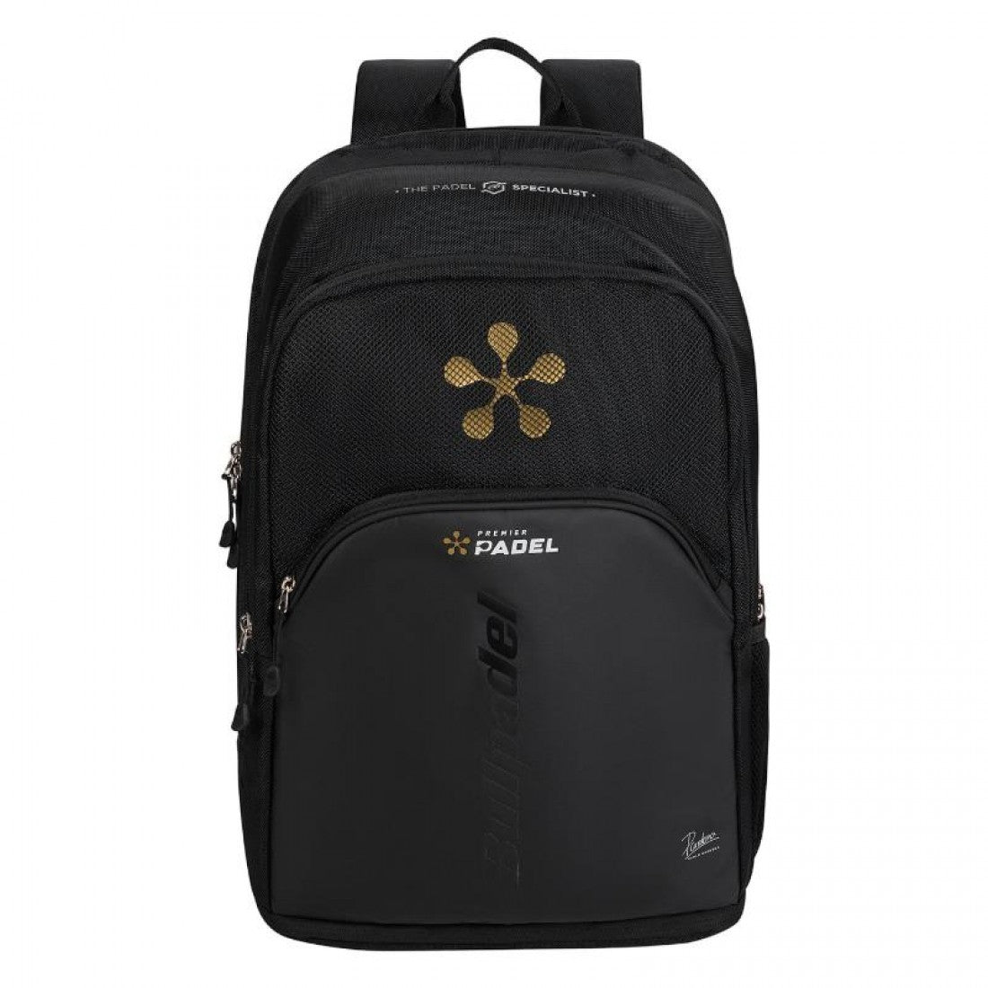 Mochila Bullpadel Pablo Cardona Premier Padel Vertex Geo Negro