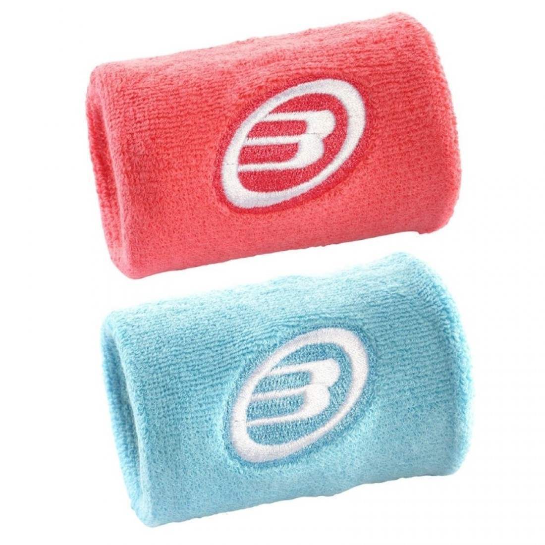 Muñequeras Bullpadel Chicle Azul Claro