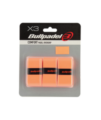 Overgrips Bullpadel Comfort Naranja Fluor x3 uni