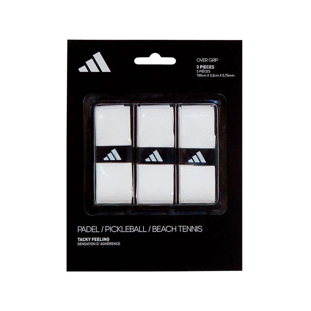 Overgrips Adidas Perforado Blanco (Pack x3)