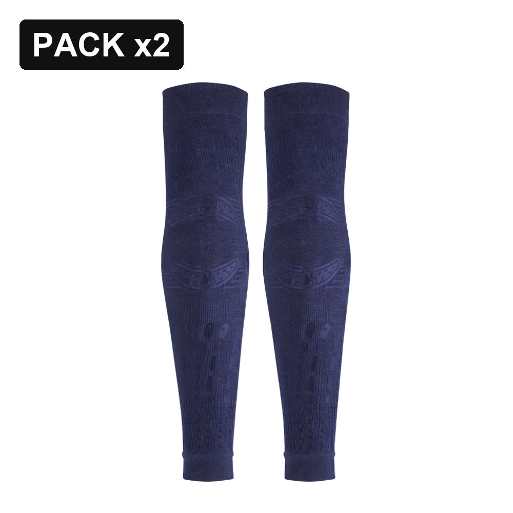 Pack 2x Manguito Floky NO STRAIN EVOLUTION Azul Navy
