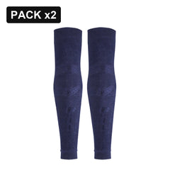 Pack 2x Manguito Floky NO STRAIN EVOLUTION Azul Navy