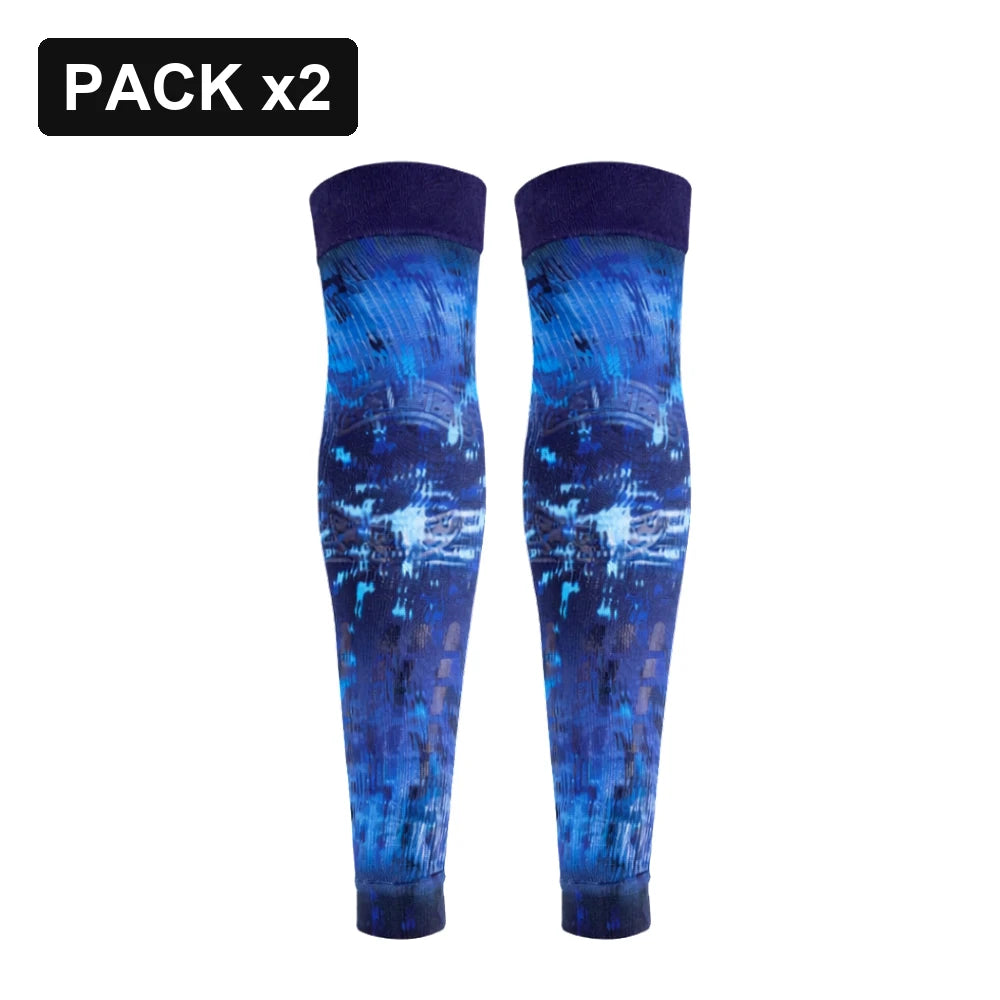 Pack 2x Manguito Floky NO STRAIN EVOLUTION Azul Supernova