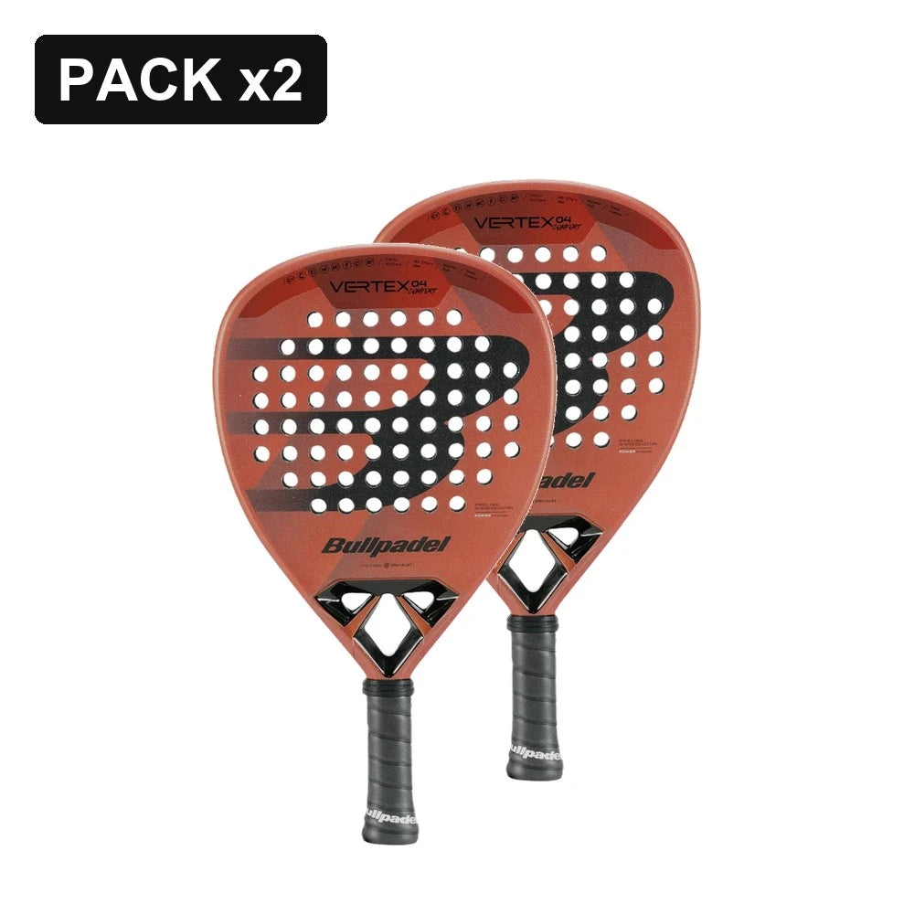 Pack 2x Pala Bullpadel Vertex 04 Comfort 2025