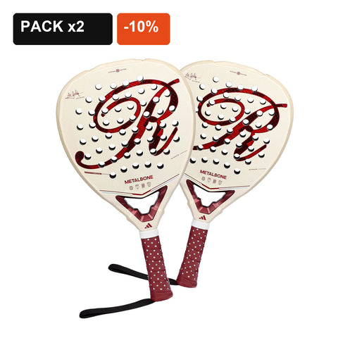 Pack de 2 palas Adidas Ale Galan Metalbone Reserve 2026 con 10% de descuento