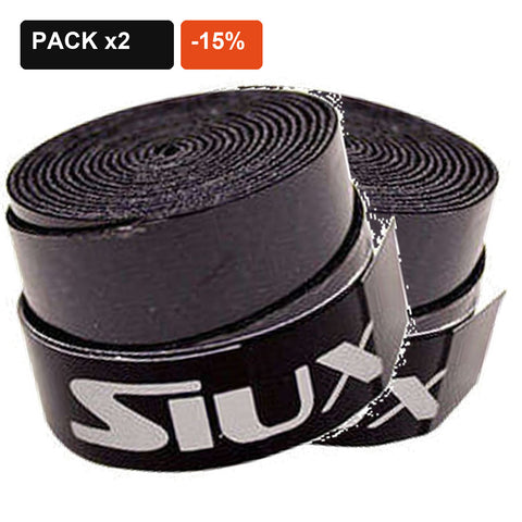 Pack de 2 overgrips Siux Negro con 15% de descuento