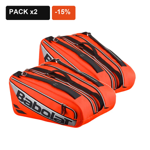 Pack de 2 paleteros Babolat RH Pro Padel Naranja 2026 con 15% de descuento