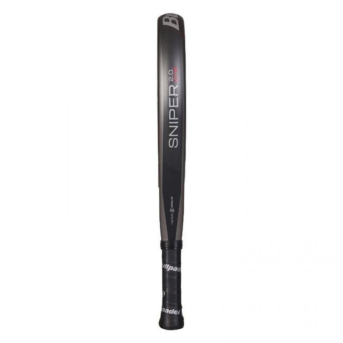 Pack 2x Pala Bullpadel Sniper 2.0 Control Gris Oscuro 2026