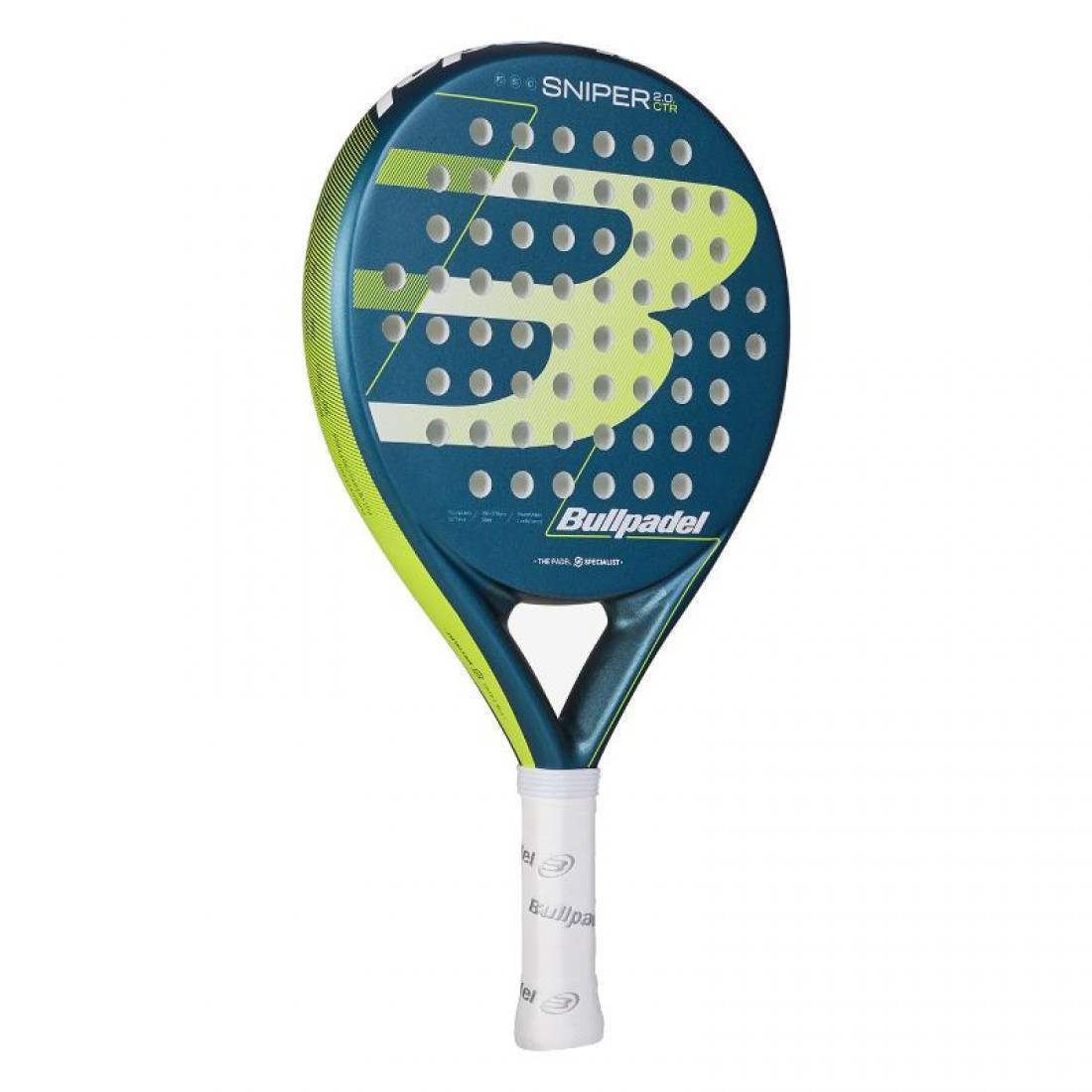 Pack 2x Pala Bullpadel Sniper 2.0 Control Petroleo 2026