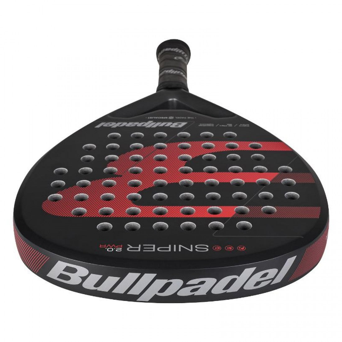 Pack 2x Pala Bullpadel Sniper 2.0 Power Negro 2026